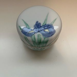 Orestes Takahashi Japanese Tinket Dish Handpainted by Matsubara- San Francisco